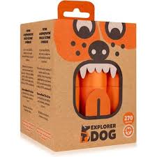 EXPLORER DOG Sáčky recyklované na psí hovínka